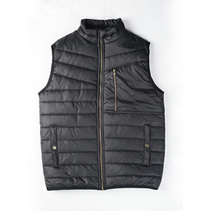 Gilet matelassé léger et chaud sans manches pour homme – Vente en gros – Fournisseur personnalisé de gilets d'hiver pour l'extérieur avec marque privée - Product Image 1