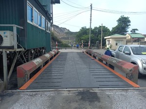 Promotion : Pont-bascule électronique 100 tonnes (80T) à longue durée de vie, 12x3m, avec écran LCD - Product Image 1