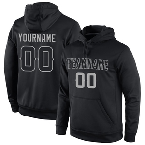 Wholesale Direct Industry New Design Custom Stitched Orange Yellow-<b>Black</b> Gradient Fashion Sports Sweatshirt <b>Hoodie</b> - Product Image 1