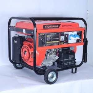 HYDROPLUS INTERNATIONAL 5500W GASOLINE <b>GENERATOR</b> 15HP 400V <b>PORTABLE</b> POWER <b>GENERATOR</b> <b>ELECTRIC</b>/RECOIL START WITH MULTIPLE USE - Product Image 2