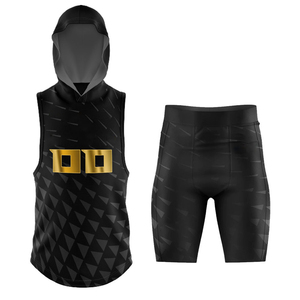 ชุดกีฬาแบบแอคทีฟ OEM ผลิตตามสั่ง ชุดยูนิฟอร์มฟุตบอลแบบรัดรูป พิมพ์ลายระเหิด ระบายอากาศได้ดี คุณภาพสูง ผ้าโพลีเอสเตอร์ 220 กรัม พลัส - Product Image 1