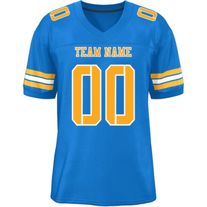 Proveedor de Camisetas de Fútbol Americano Personalizadas, Mezcla de Spandex, Sublimación, Uniforme Ligero para Clubes y Equipos, OEM, ODM, Venta al Por Mayor - Product Image 3