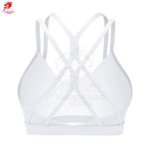 Soutien-gorge de sport élégant pour femme, dos croisé, maintien optimal, vêtement de sport athlétique - Product Image 2