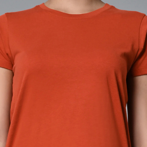 Nouveau design 2026 – T-shirt d'été pour femme, haute qualité, décontracté, respirant, manches courtes, polyester/coton, en promotion - Product Image 2
