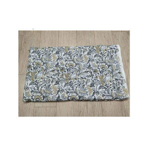 ผ้าฝ้ายพิมพ์ลายด้วยมือ 100% ผ้าฝ้ายเนื้อนุ่ม ระบายอากาศได้ดี ขายเป็นหลา สำหรับตัดเย็บเสื้อผ้า งานฝีมือ และของตกแต่งบ้าน - Product Image 1