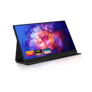 צג נייד עם מסך מגע בגודל 14, 15.6 ו-16 אינץ', ברזולוציית 1.2K, 1K ו-4K, קצב רענון של 144Hz ו-155Hz, חיבור USB-C, מתאים למשחקים, מסך משני למחשב נייד, צג נייד. - Product Image 1