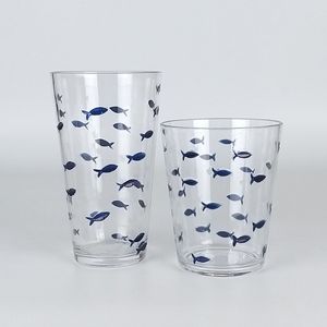 แก้วดื่มน้ำอะคริลิครูปปลาดีไซน์ - Product Image 3