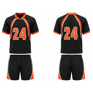 Conjunto de Pantalones Cortos y Camiseta de Lacrosse con Diseño Moderno, Ropa Deportiva Estampada de Secado Rápido, Precio de Fábrica al por Mayor, Uniforme de Lacrosse para Uso en Exteriores - Product Image 1