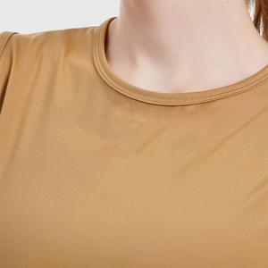 Débardeur sans manches en tricot uni pour femme, col rond, respirant, décontracté, longueur normale, jaune moutarde 2026 - Product Image 2
