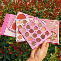 Palette de fards à paupières professionnels 4 en 1 Kit de maquillage Palettes de maquillage Palette de maquillage