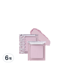 Tony Moly the Shocking Spin-Off Pact Blusher High <b>Pigment</b> 5.5g 04 Popmauve Matte Finish 6pcs Pressed Powder for Face - Product Image 1