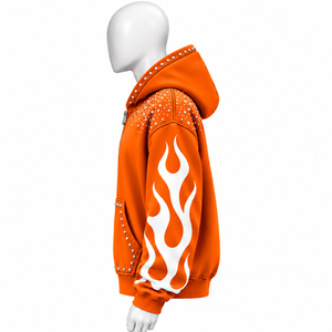 Sudadera con Capucha para Hombre, Talla Grande, Personalizada, de Alta Calidad, con Bordado 3D y Estampado, 100% Algodón, Estilo Urbano, 2026 - Product Image 5