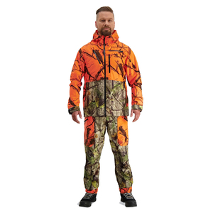<b>Men's</b> <b>Camo</b> Hunting Suit Set <b>Jacket</b> & Cargo Pants Waterproof Breathable Multi-Pocket Outdoor Woodland Set Wholesale OEM Available - Product Image 5