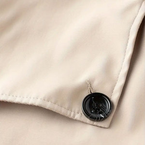 <b>Men's</b> Modern Fit <b>Long</b> Trench <b>Coat</b> Premium Fabric Windproof Belted Overcoat Comfortable Autumn Winter Outdoor Business Wear - Product Image 4
