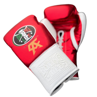 Guantes de Boxeo No Boxing No Life, Cuero Genuino, Profesionales, para Entrenamiento y Sparring, Marca Privada, OEM/ODM, Proveedor EXW