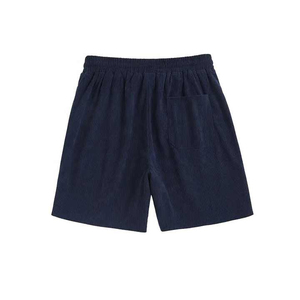 Ensemble chemise décontractée d'été pour homme en tissu tricoté 100 % coton, coupe moderne et short assorti pour le streetwear et le style quotidien - Product Image 5