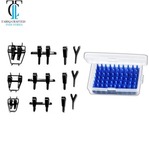Micro Vessel Clamps Set Microsurgical Vascular Occlusion Clamps <b>Neurosurgery</b> Cardiovascular Surgical <b>Instruments</b> - Product Image 4