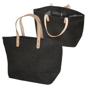 Sac de shopping en jute naturel de haute qualité avec lamination intérieure - Product Image 6