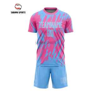 ชุดฟุตบอลชายขายดี ฤดูกาลใหม่ ชุดแข่งฟุตบอลแบบกำหนดเองพร้อมพิมพ์ชื่อ สไตล์ยอดนิยม รวมถึงชุดทีมสโมสร-ขายส่ง - Product Image 2