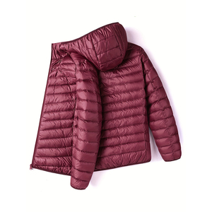 Latest Customized Hooded <b>Jackets</b> <b>Packable</b> Warm Winter Coat Outerwear Fashion Quilted Mens Puffer <b>Jacket</b> - Product Image 2
