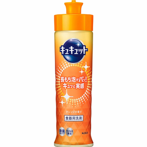 Precio al por mayor Kao Cucute Premium Dish Wash Cleanser 240ml Detergente perfumado de naranja Cuerpo principal Hecho en Japón para uso en la cocina - Product Image 1