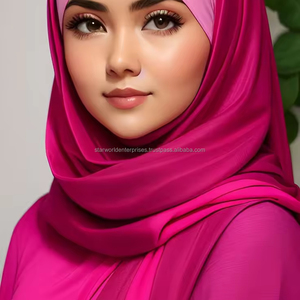 ฮิญาบเจียมเนื้อเจียมตัวผ้าคลุมศีรษะอิสลามครอบคลุมผู้หญิงมุสลิมผ้าคลุมหน้าผ้าพันคอสําหรับผู้หญิงมุสลิมฮิญาบแฟชั่นอิสลามเจียมเนื้อเจียมตัวสวมใส่ Abay - Product Image 1