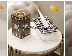 Estilo de lujo Madre de perla Makhbara para Ramadán Decoración para el hogar Difusor de aroma Mukhbar Incienso Bakhoor de quemador - Product Image 1