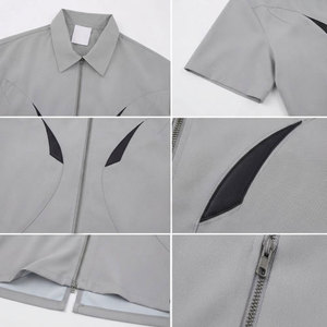 Camisas ligeras de poliéster estampadas para hombre, camisas de verano para hombre de manga corta, precio asequible, camisas informales. - Product Image 3