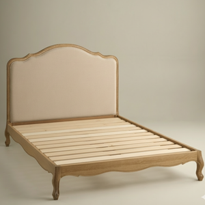 Cama Residencial Phoenix Estilo Francés de Madera de Teca Sólida, Tamaños King y Queen para Uso en el Hogar y Hoteles - Product Image 3