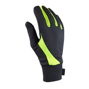 Gants de course réfléchissants personnalisés avec logo, haute visibilité, bicolores, pour le sport et le cyclisme, compatibles écran tactile - Product Image 2