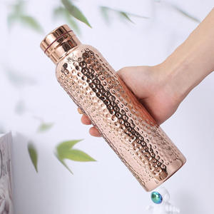 Bouteille d'eau isotherme en cuivre 620 ml, gourde sport avec couvercle anti-fuite, sans joint, portable, pour l'extérieur, ALTAMASH CRAFT - Product Image 3