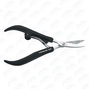 Cuticles <b>Secure</b> Grip Black Handle Professional Nail Nipper with Strong Stainless Steel Jaws Effortlessly Cuts Thick Nails Tough - Product Image 2