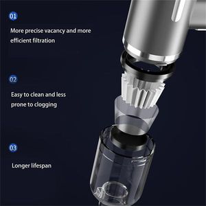 1PC Portable Handheld Brushless Small Powerful Dust Blower Car Vacuum Cleaner with Household Charging for Car Use - Product Image 6