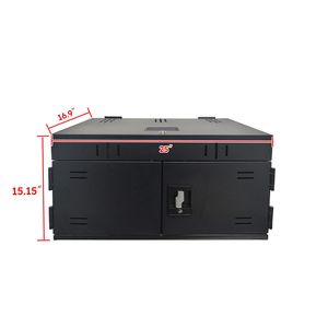 Stazione di ricarica a pavimento per 12 dispositivi con protezione da sovratensione, carrello di ricarica per laptop e tablet per uso in aula o ufficio - Product Image 3
