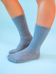 Calcetines de Invierno SKYHUGS para Mujer, Largos hasta la Pantorrilla, Color Sólido, Spandex/Nailon/Algodón, Transpirables, Tejidos, con 2 Dedos, Compresión CLASE 2, Casuales - Product Image 6