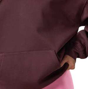 Plum <b>Hoodie</b> Women Fleece Pullover Long Sleeve Casual Streetwear Relaxed Fit Cozy Everyday Fashion Wear - Product Image 6