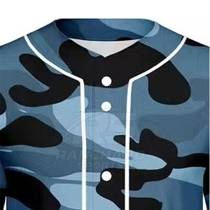 Maillot de baseball classique pour homme, vêtement de sport athlétique à boutons, maillot de baseball pour homme - Product Image 6