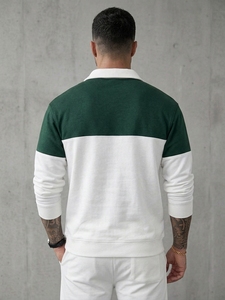 Sweat-shirt unisexe à col rond en coton French Terry, coupe classique, séchage rapide, style décontracté, pour l'automne, Montreal, Canada - Product Image 3