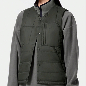 puffer vests stylish casual fashion winter clothes woman coat puffer sleeveless <b>jacket</b> women customized design puffer vest - Product Image 4