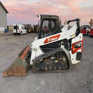 Chargeuse compacte Bobcat avec moteur diesel Kubota, capacité de charge nominale de 20 tonnes, accessoire broyeur, composants essentiels (PLC, boîte de vitesses, pompe) inclus - Product Image 2