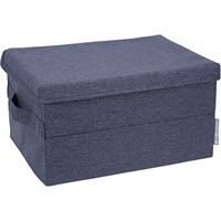 Armoire de rangement pliable minimaliste MA51LBL bleue à un seul niveau en toile légère, spacieuse pour la maison et le bureau, pour vêtements