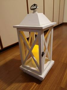 Portavelas de madera hecho a mano y personalizado con asa, para eventos y decoración del hogar, centros de mesa para decoración navideña - Product Image 5