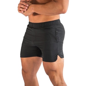 Pantalones cortos impermeables de secado rápido para hombre, ropa para hacer senderismo, correr, entrenamiento, informal, cantidad personalizada, licra, técnica antiimagen - Product Image 1