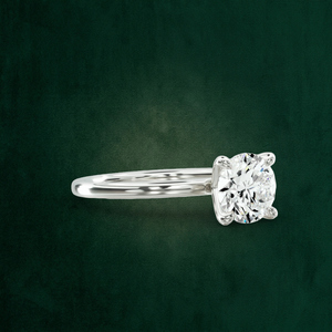 Anillo de Eternidad Vivienne de Oro Sólido de 18K con Corte Brillante Redondo y Engaste Compartido - Precio de Fábrica OEM Personalizado B2B - Product Image 4
