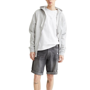 Shorts cargo décontractés pour hommes sur mesure, 100% coton, écologiques, respirants, denim d'été, grandes tailles XS-5XL - Product Image 1