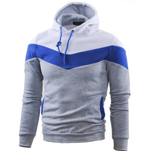 Wholesale Men's Basic Solid Color Thick Cotton Custom Hooded Sweatshirts Hoodies for Man, 100% Cotton - Product Image 1