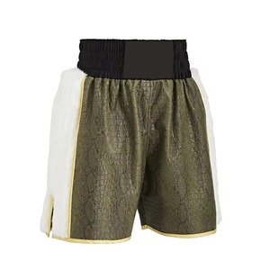Pantalones Cortos de Boxeo Profesionales 100% Poliéster con Estampado a Base de Agua, Elásticos, Transpirables, Ligeros, de Secado Rápido, Unisex para Adultos - Product Image 6