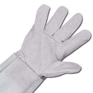 ถุงมือเชื่อมแบบมีแผ่นกันความร้อน ป้องกันการลื่น จับกระชับมือ  ออกแบบตามสั่ง สวมใส่สบายและยืดหยุ่น - Product Image 6