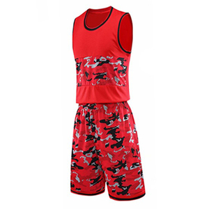 Conjunto de Uniforme de Baloncesto sin Mangas, Ligero y Personalizable al por Mayor, Transpirable, de Secado Rápido, 100% Poliéster Malla - Product Image 4