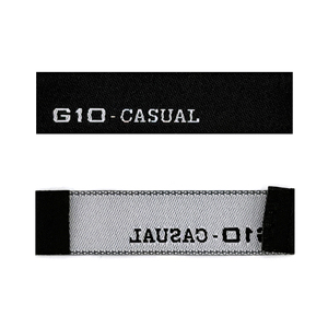 Sacs personnalisables lavables en damassé tissé, découpés au laser, avec étiquettes de style de qualité supérieure, sur mesure et personnalisables - Product Image 1